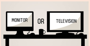 monitor/television comparison