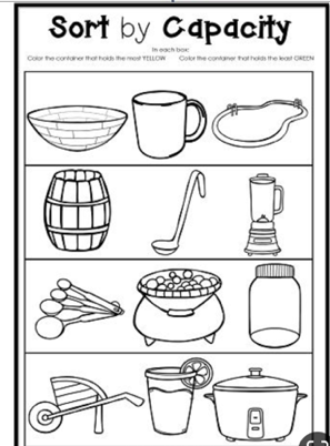 sorting capacity mathematics primary one lesson note