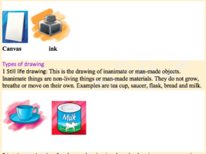 types of drawing