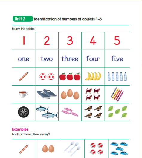 mathematics lesson note primary one