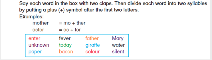 First Term English Lessons for Primary 2