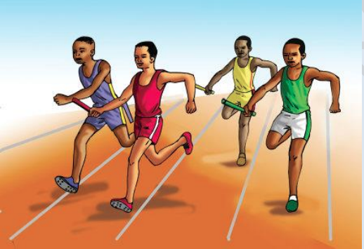 2 Take-off 1 Baton grip 4 Finish 2 Take-off
1 Baton grip
4 Finish