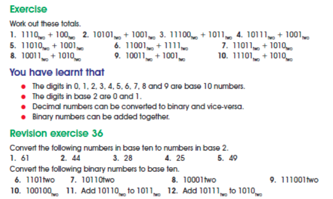 conversion of binary numbers to base 10 conversion of binary numbers to base 10