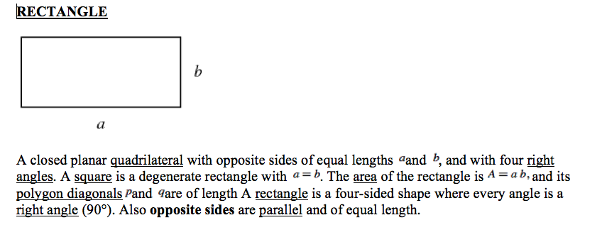 rectangle rectangle