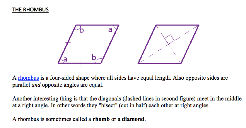 rhombus rhombus