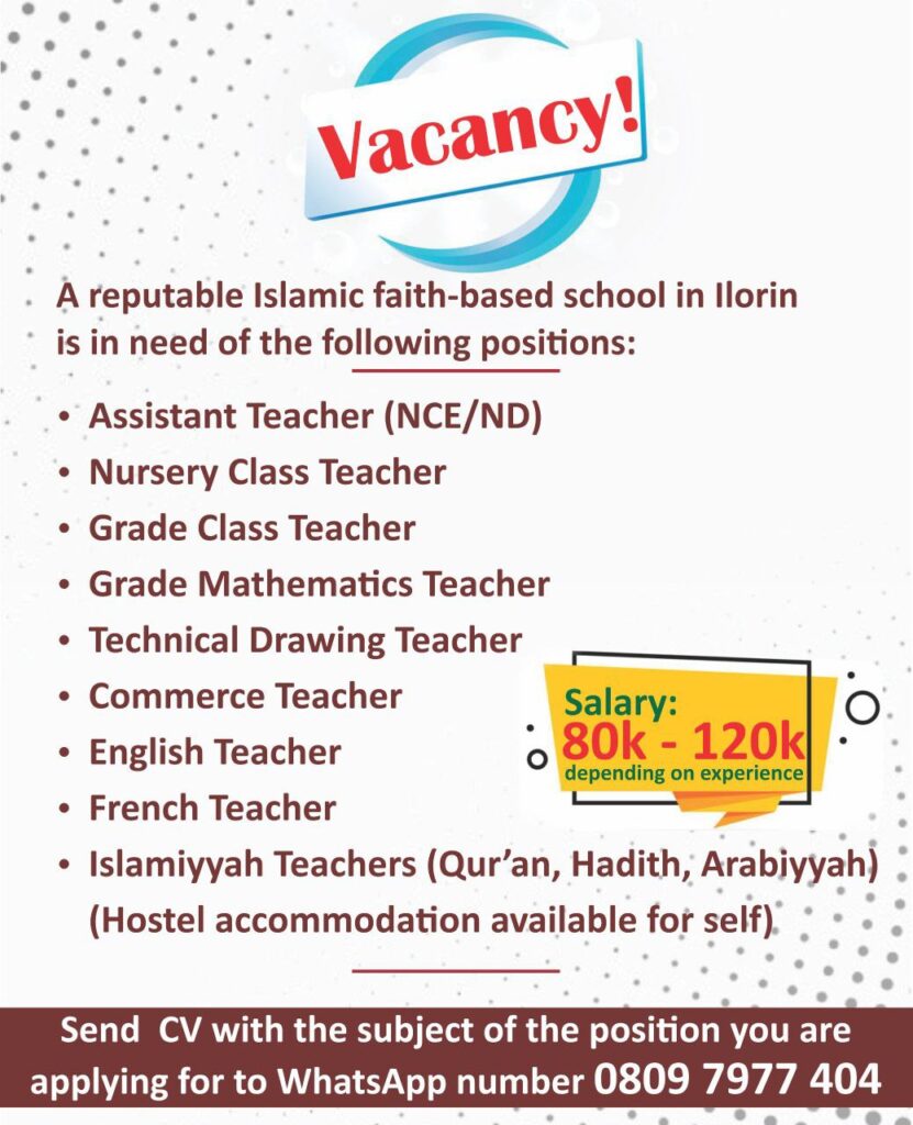 teaching job